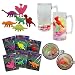 U.S. Toy Lot of 12 Assorted Water Growing Dinosaurs