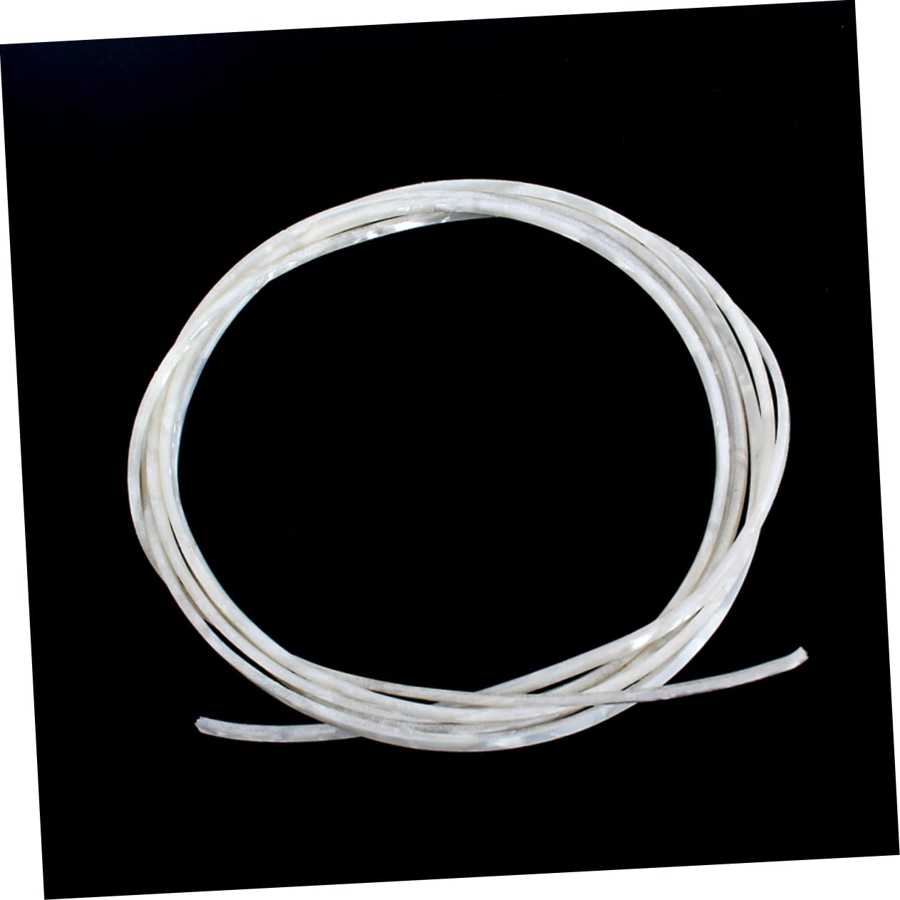 GALPADA Guitar Purfling Strip White Binding Trim for Guitar Ukulele Mandolin Banjo Repair Durable Edge Protection for Luthier DIY Craftsmanship