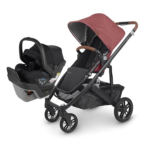 Cruz V2 - Cochecito Lucy (palisandro mélangecarbóncuero de sillín + MESA MAX - Jake (carbón)