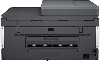 HP Smart Tank 790 All-in-One Printer wireless, Print, Scan, Copy, Fax, Auto Duplex Printing, Document Feeder, Print up to 18000 black or 8000 color pages, White/Grey [4WF66A]