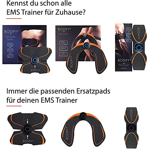 Bodify® EMS Hip Trainer – Attivazione della muscolatura dei Glutei! – Attivazione Muscolare – Allenamento EMS – Allenamento dei Glutei – per Uomini e Donne L'Originale