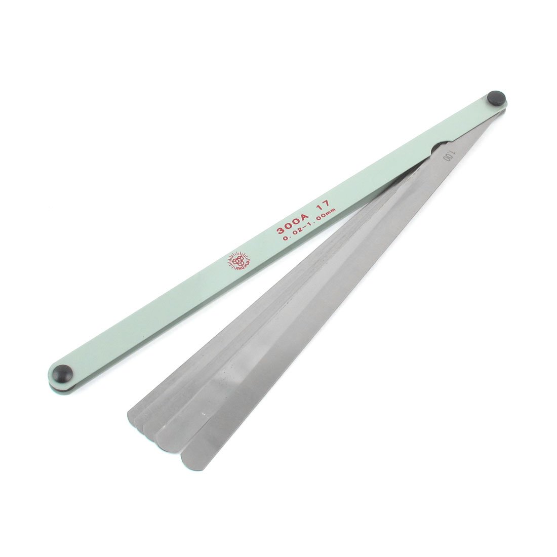 Aexit 0.02 to 1mm Thickness Gap Metric Filler Feeler Gauge 12