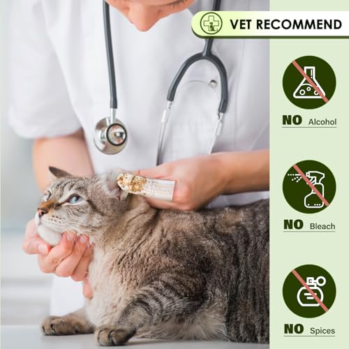 60-pcs-Extra-Large-Dog-Ear-Wipes-Ear-Cleaner-for-Dogs-and-Cats-Remove-Ear-Wax-Debris-Gently-Soothes-Deodorizes-All-Natural-Ingredients-Coconut-Scent-with-Cotton-Swabs - Cucciolini Doodles   60-pcs-Extra-Large-Dog-Ear-Wipes-Ear-Cleaner-for-Dogs-and-Cats-Remove-Ear-Wax-Debris-Gently-Soothes-Deodorizes-All-Natural-Ingredients-Coconut-Scent-with-Cotton-Swabs