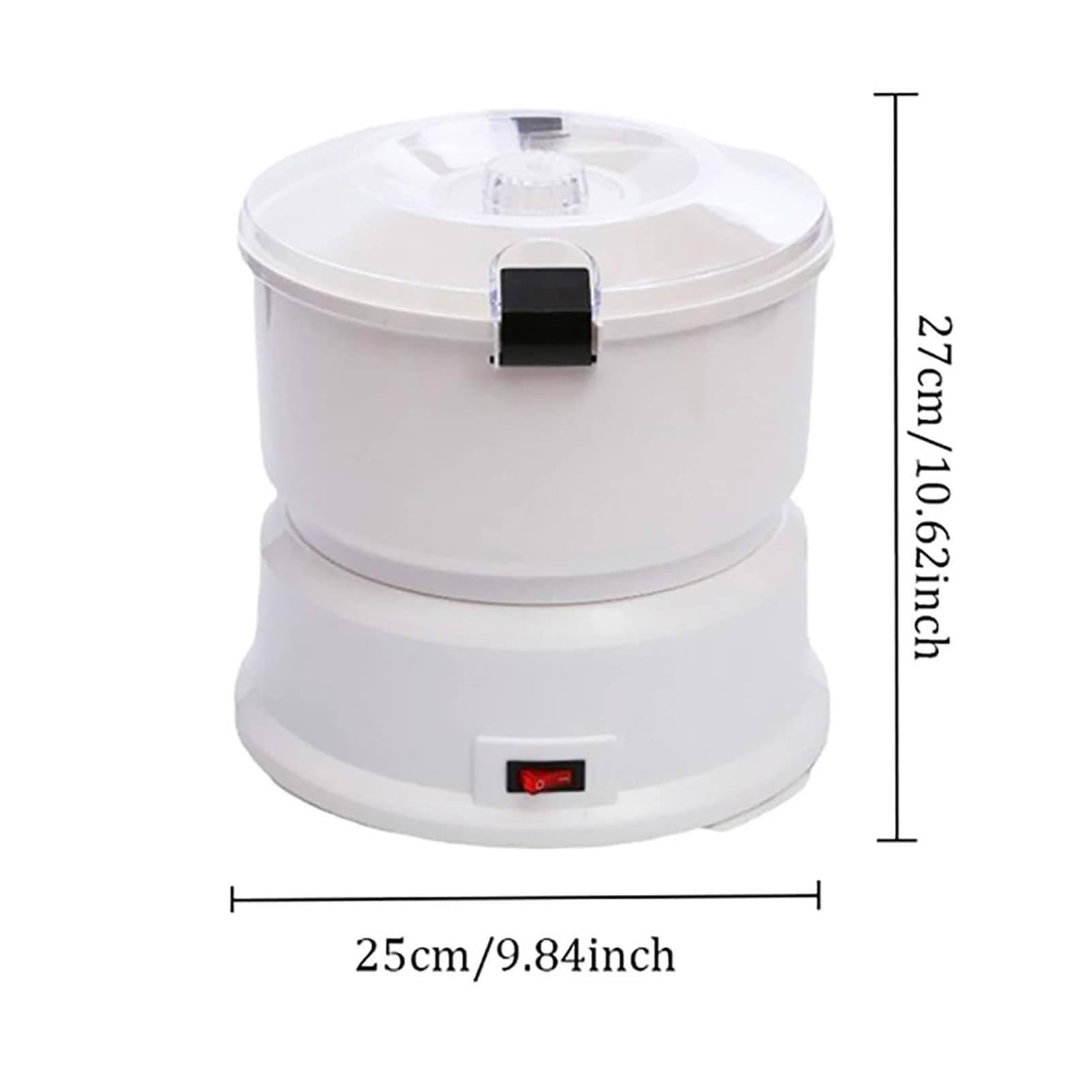 Pelapatate Elettrica, Uso 2 In 1 (Sbucciatura Patate Ed Essiccazione Verdure), Macchina Pelapatate, Capacità 1 Kg, Pelapatate Automatico Per Uso Domestico, Cucina, Ristorante, Uso Commerciale