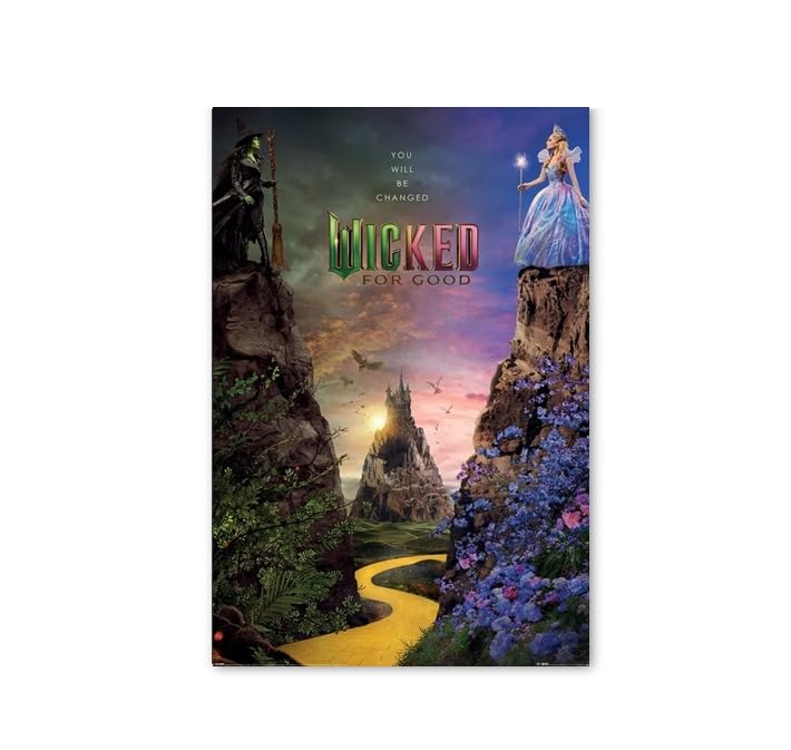 Amazon.co.jp: 映画ポスター ウィキッド 2 永遠の約束 Wicked For Good
