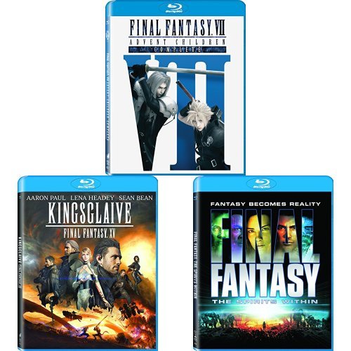 Final Fantasy VII: Advent Children, Final Fantasy XV Kingsglaive, Final Fantasy: The Spirits Within