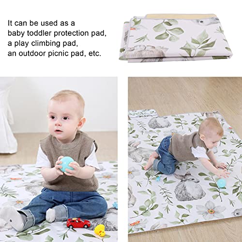 SALALIS Baby Splat Mat for Under High Chair Multifunctional Waterproof Skidproof Playtime Mats for Kids Floors or Tables - Image 2