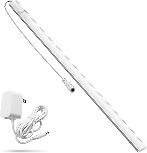 Miniatura 1 de Luces LED de armario con sensor de movimiento para interiores, debajo del gabinete, luces LED de armario de 16 pulgadas, enchufe con magnético, para