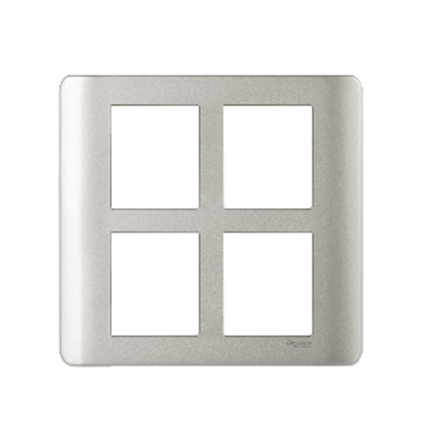 Schneider electric Zencelo India-8 Module Grid and Cover frame - Square - White (Pack of 5)-picture-19