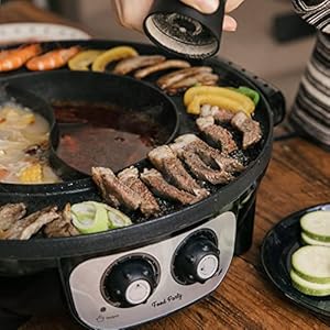 Food Party Electric Grill and Hot Pot (Grill & Hotpot)