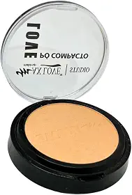 Pó Compacto Max Love Translucido Rose - Efeito Matte, Controla Oleosidade e Fixa Maquiagem - 11G