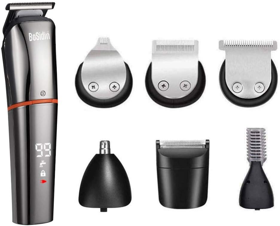 BoSidinC91 - Hair Trimmer for Men | Body, Face, Nose Trimmer for Men | 6 in 1 Trimmers for Men