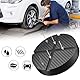Mbsomnus 2 Stück Wagenheber Gummiauflage 125x26mm Universal Wagenheber Auflage mit Rillen Jack Pad Adapter Unterstellbock Kompatibel für Mercedes Audi für Hebebühnen Wagen Wagenheber Adapter