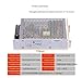 Switching Power Supply S-75W-24V3.2A12V5V36V48V DC Voltage Regulator Industrial Monitoring(S-75-5)