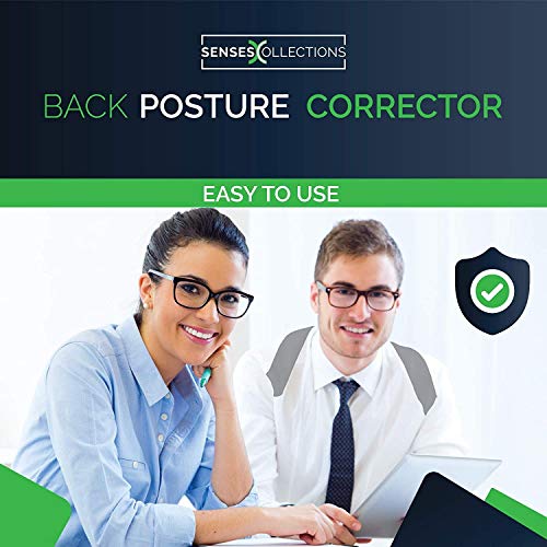 Product Image 7: SENSESCOLLECTIONS Back Posture Corrector for Women And Men Comfy and Discreet Under Clothes Effective Clavicle Brace for Neck Shoulder Back Pain Relief Fully Adjustable Spinal Brace for Slouching