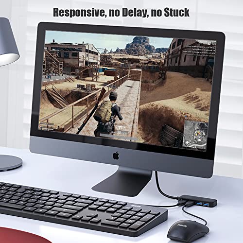 USB-Hub-TIEDXIOY-4-Port-USB-30-Hub-USB-Splitter-USB-Expander-for-Laptop-Xbox-Flash-Drive-HDD-Console-Printer-CameraKeyborad-Mouse