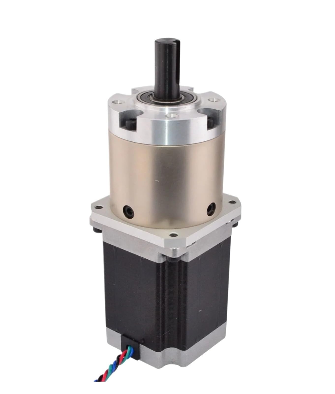 Moteur pas à pas Nema 23 réducteur 15:1 bipolaire 2.8A 4 fils axe CNC