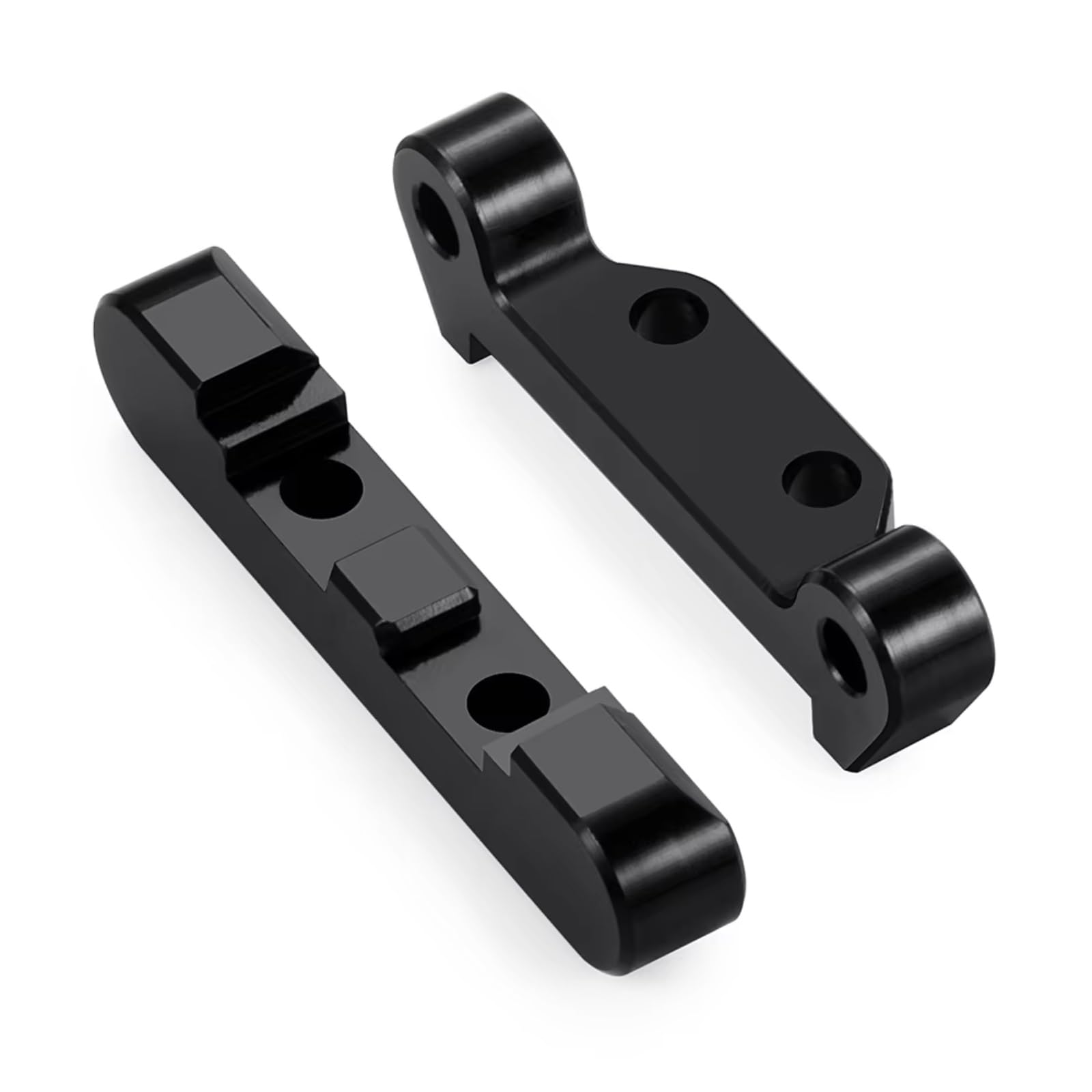 RC Repuestos para Mini-B 1/16 Juego Bloque Pivote Trasero Aleación Aluminio Montaje Brazo para Buggy RC 2WD Piezas Mejora