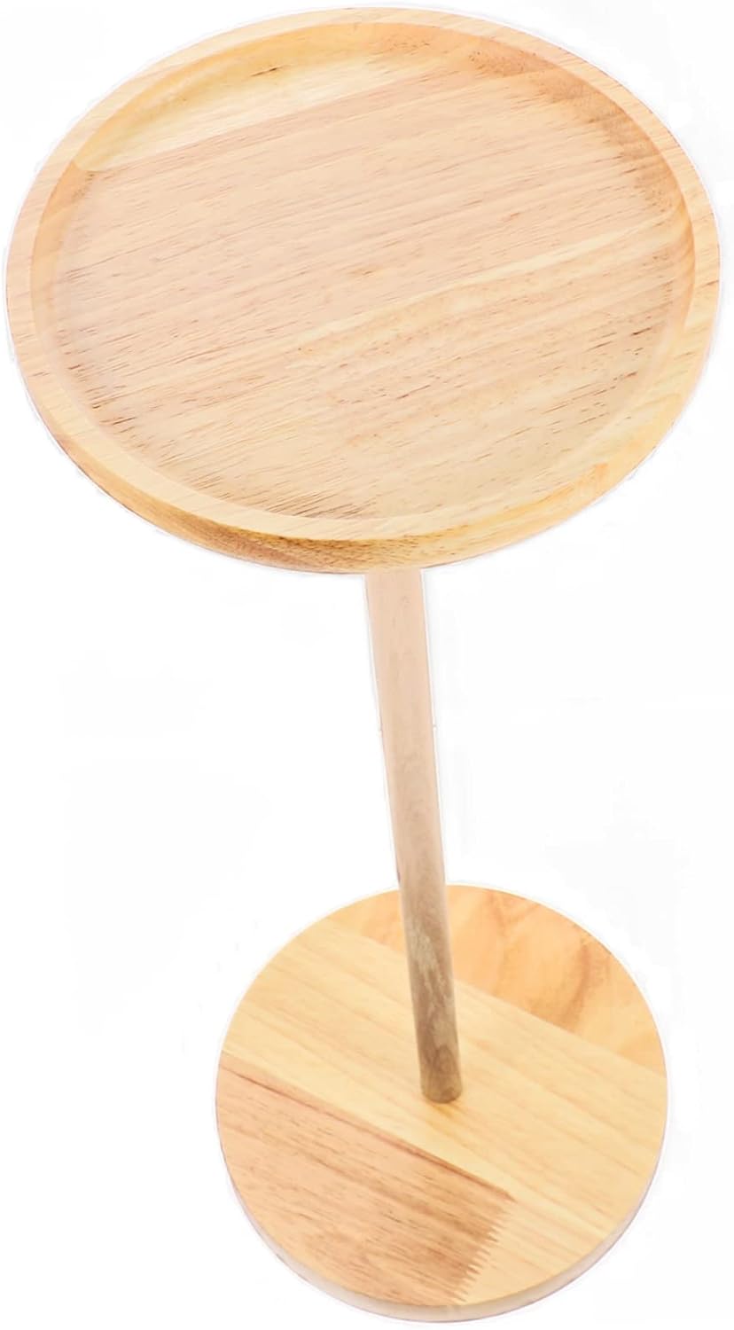 Yardwe Wooden Ethereal Drum Stand Steel Tongue Drum Rack Simple Display Bracket