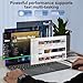 LEEDOW 15.6 Inch Laptop Computer, 4 - Core Processor up to 3.4GHz, 16GB DDR4 RAM, 512GB SSD, Fingerprint Unlock, WiFi & Bluetooth, Thin & Light Notebook PC for Work, Study, Home & Streaming