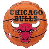 Anagram International A11373201 Chicago Bulls Balloon Pack, 18