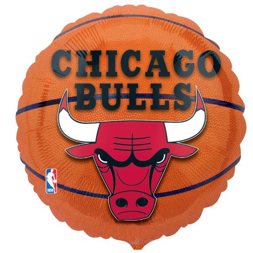 Anagram International A11373201 Chicago Bulls Balloon Pack, 18