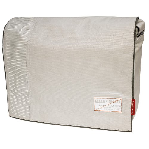 Golla Rocco G1294 Messengertasche für Netbook und Tablet-PC hellgrau Cover