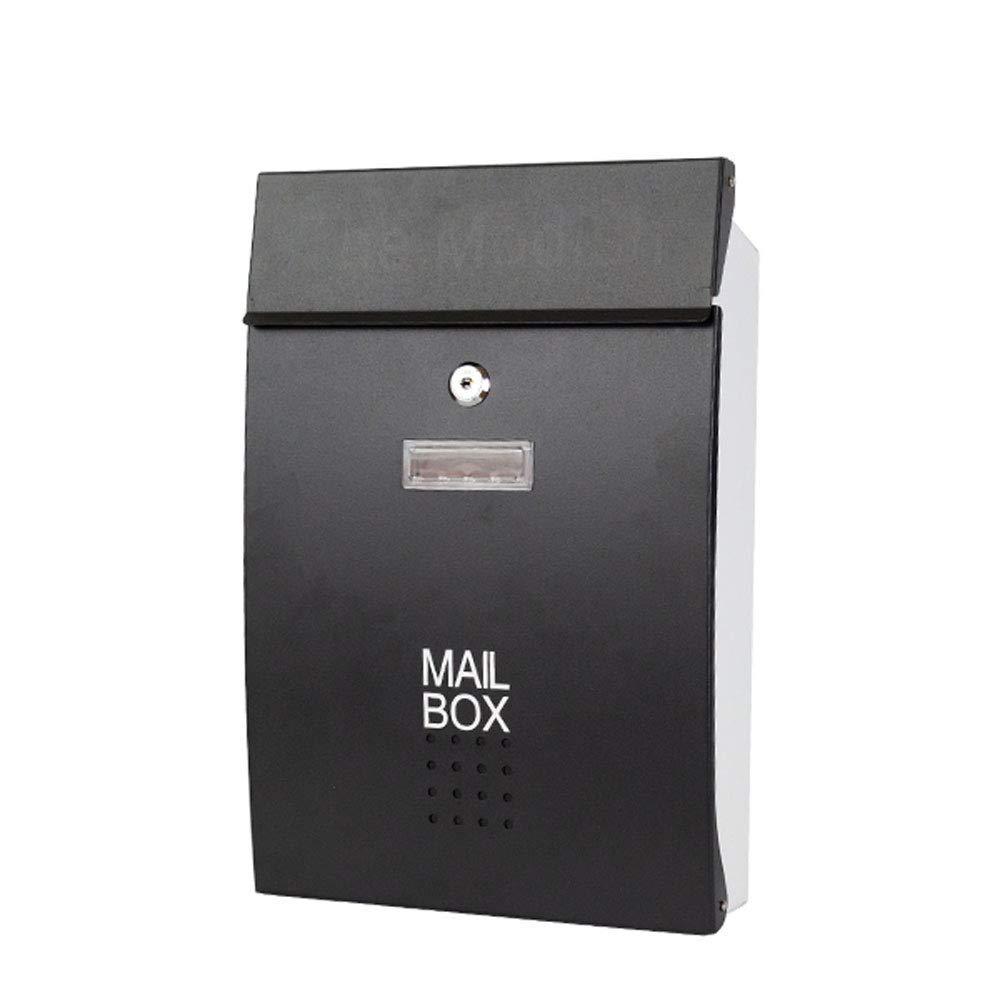 Buy Mail Box Wall Letterbox,Iron Letter Boxes,Post Box Outdoor Lockable