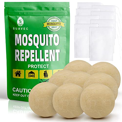 Suavec Mosquito Repellent For Patio, Mosquito Repellent Outdoor, Indoor Mosquito Repellant, Mosquito Repellents For Yard, Mosquito Control For Room, Mosquito Deterrent For Backyard, Travel - 8 Pack #TOP5