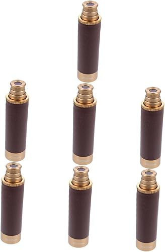 UKCOCO 7 Pcs Spotting Telescope Outdoor Telescope Outside Toys Antique Telescope Kids Real Optics Toys Kids Binoculars Toy Children Binoculars Gift