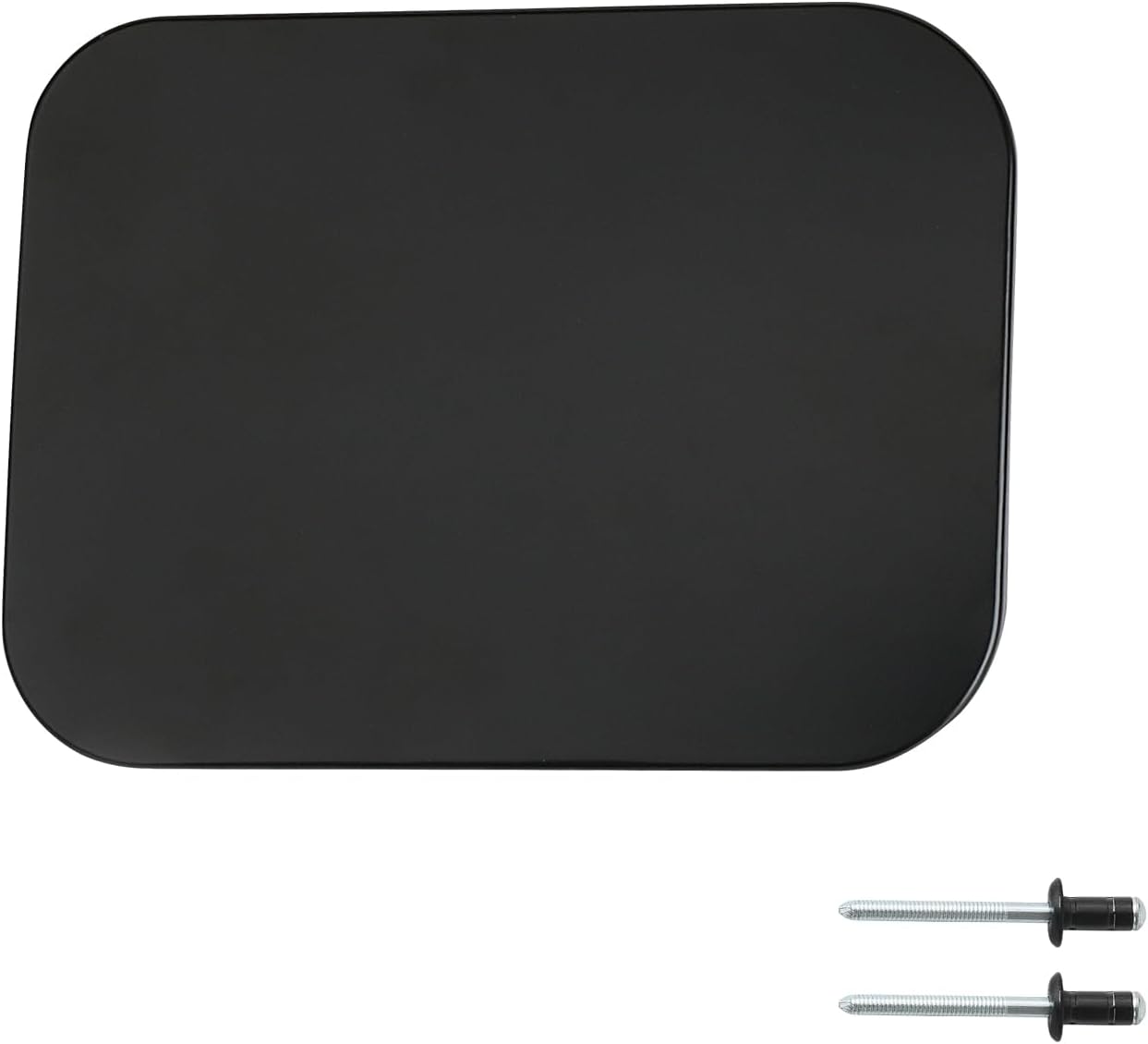 Fuel Door Cover Gas Tank Door Lid Compatible with Toyota Sienna 2011 2012 2013 2014 2015 2016 2017 2018 2019 Accessories Parts Replaces 77350-08020 7735008020