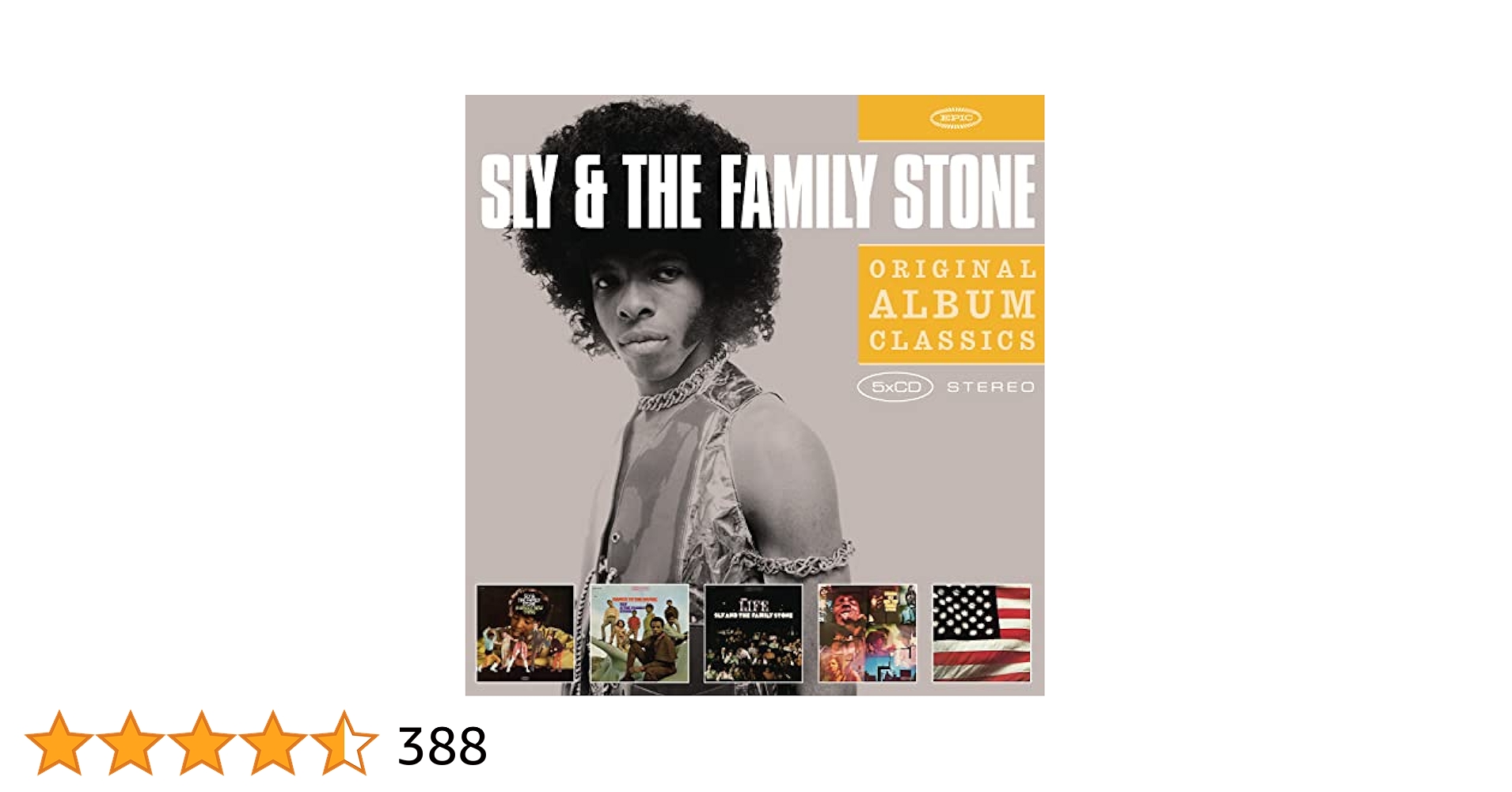 Sly & The Family Stone - 5cd Original Album Classics (A