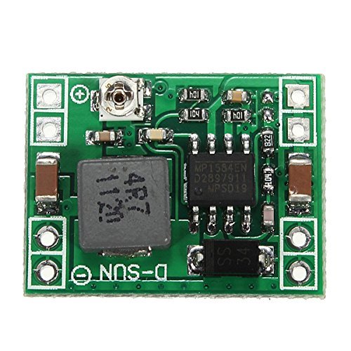 SUNKEE Mini 3A DC-DC Converter Adjustable Step down Power Supply input 4.5-28v Output 0.8V-20V Module replace LM2596s