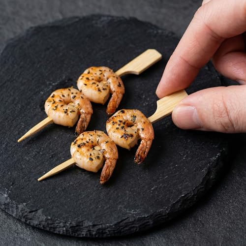 Palillos para aperitivos con diseño plano y superficie lisa en pack de 400 5