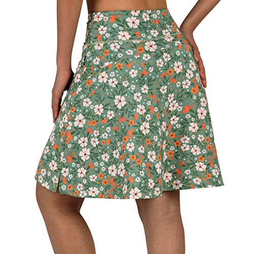 Image of ANIVIVO Skirted Legging for Women, Yoga Legging with Skirts &Women Tennis Leggings Clothes Pockets