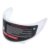 Replacement Face Shield Visor for ILM 313 and ILM 317 Full Face Helmet (Clear)