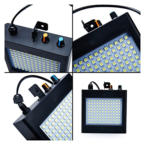 Éclairage stroboscopique 108 LED RVB à vitesse variable avec contrôle à distance - 3