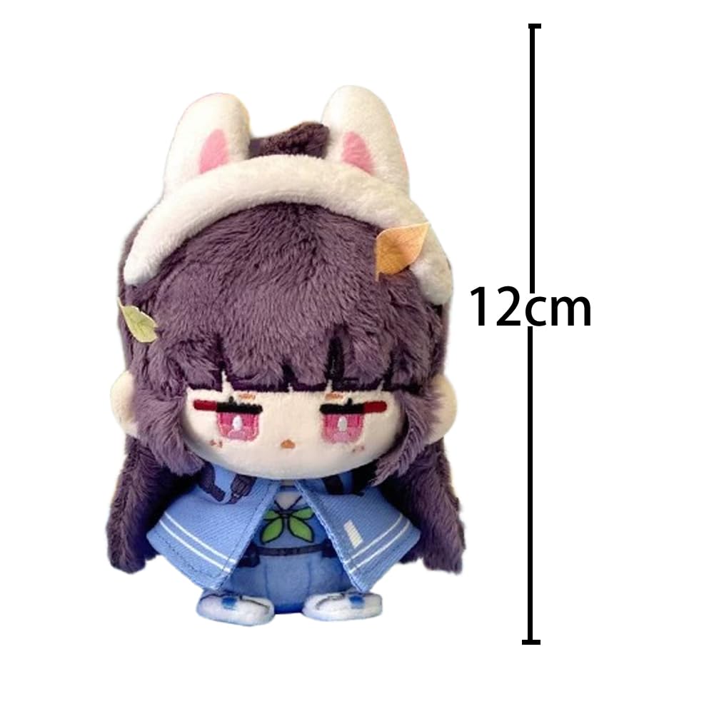 4 figuras de peluche Hayase Yūka con colgante de 12 cm, personaje de anime sentado Misono Mika/Shirasu Azusa, figuras de peluche suaves, llavero de mochila
