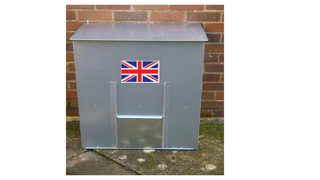 Asa Metal Products Grey 250 Kilo Galvanised Coal Bunker