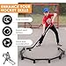 Hohean Hockey Stick Handling Trainer, 7 Sections Lightweight Stickhandling Training Tool for Stick Speed, Reaction Time and Puck Control, On & Off Ice Hockey Training Aid