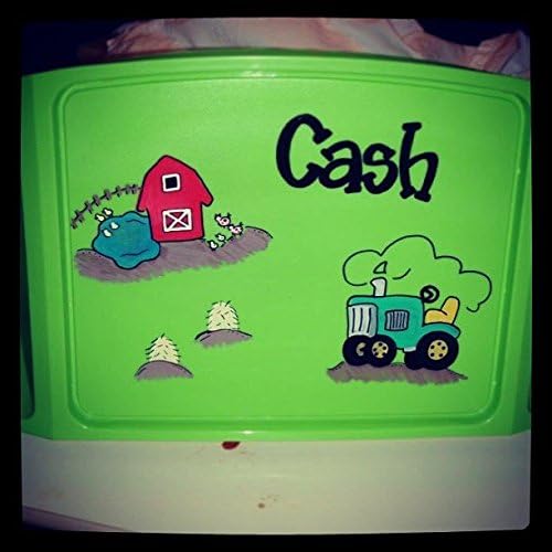 Hand Painted LapTray- Farm