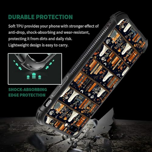 Coque iPhone 8 Plus protection intégrale antidérapante motif Halloween grimoire - 3