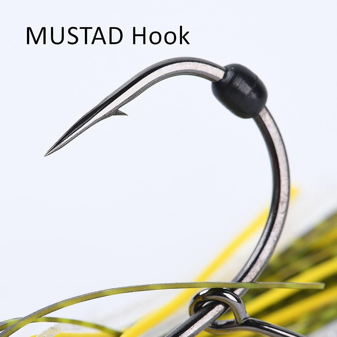 Goture Spinner Baits for bass Fihsing Lures Spinnerbait Blade igs Lures Freshwater Saltwater Rooster Tail for Salmon Pike Trout Walleye 1/2oz : Sports & Outdoors