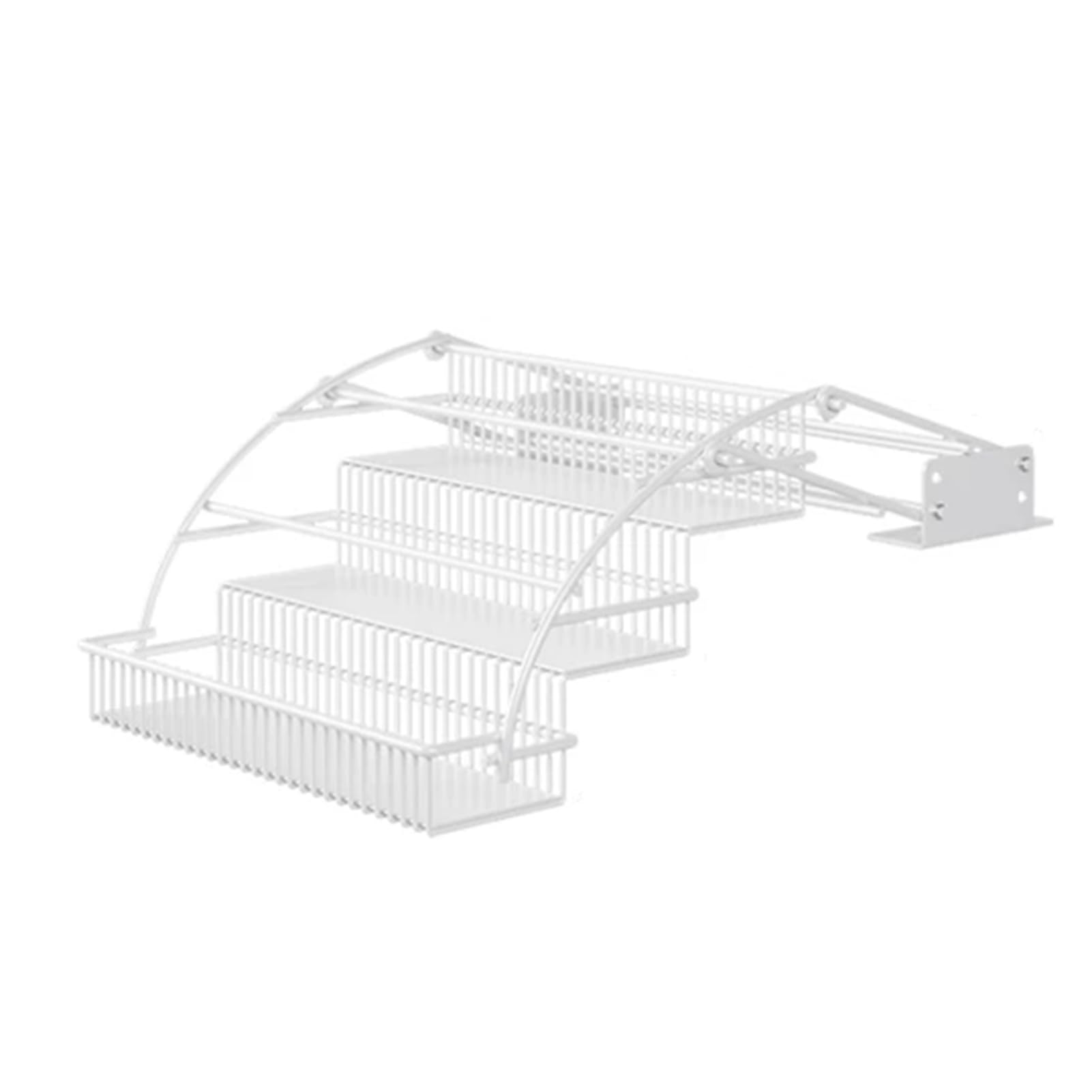 Estante de especias de pared ajustable para solucionar la falta de espacio en la cocina