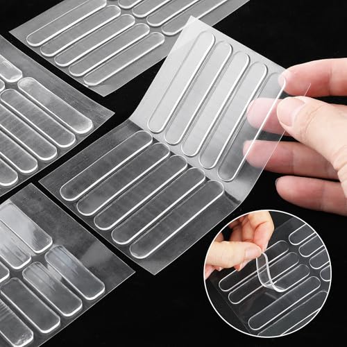 Prasacco 42 Stück Möbelstoßstangen, 3 Größen Silikon...