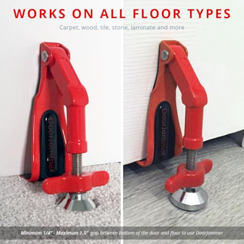 DoorJammer Tragbare Türverriegelung für Haussicherheit und persönlichen Schutz (DJ3 - DoorJammer (Standard))