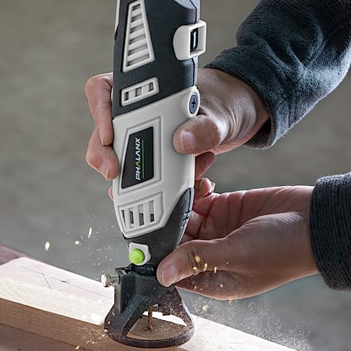 Phalanx PRT4335-PRO 180W Rotary Tool Kit, 1.5-Amp 6 Variable Speed With Flex Shaft, 8000-35000Rpm Rotary Multi-Tool& 213Pcs Accessories Kit, Power Multiuse Set Prefect thumb #6