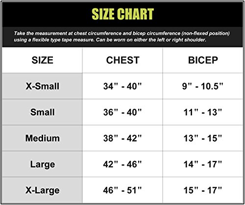 Donjoy Sully Shoulder Support - Black - Large #TOP1