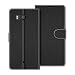 Produktbild COODIO Handyhülle für HTC U11 Handy Hülle, HTC U11 Hülle Leder Handytasche für HTC U11 Klapphülle Tasche, Schwarz