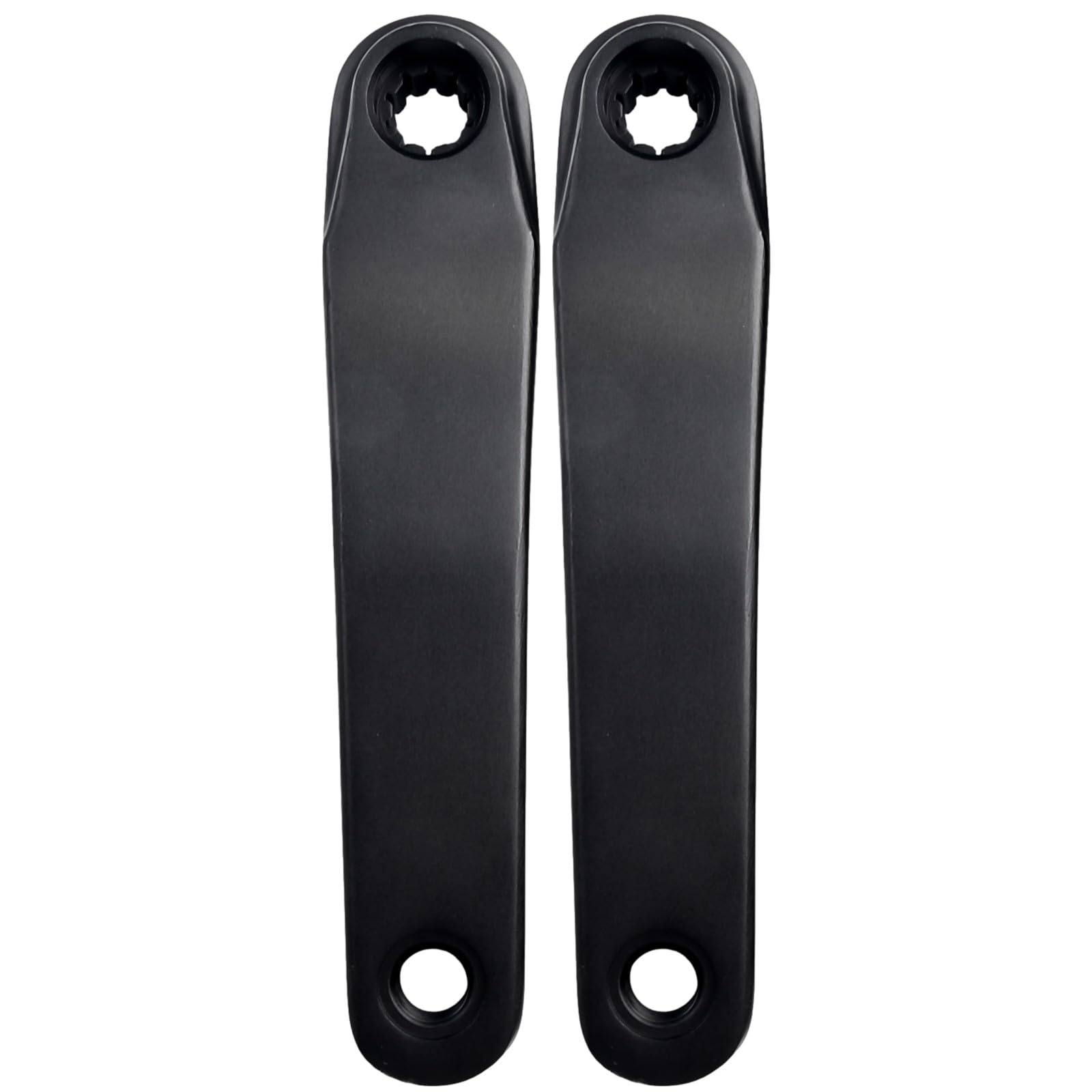 Getdoublerich ISIS Crank for Bosch & for bafang E-Bike Central Motor, 170mm Aluminum Alloy Chainset with 10-Tooth Spline, BNI Compatible Ebike Crank Arm Pair